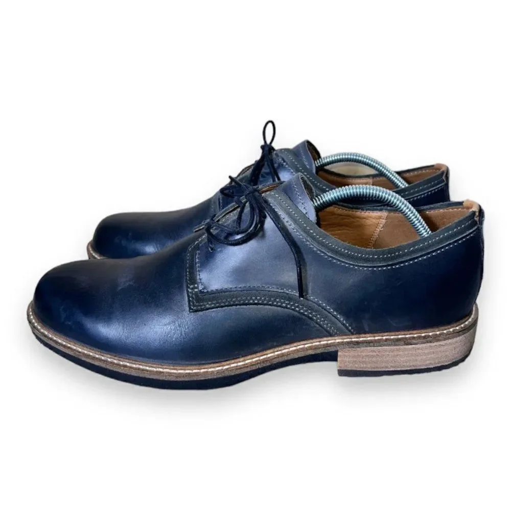 Ecco‎ Kenton Derby Tie Black Leather Oxfords Men's 13.5